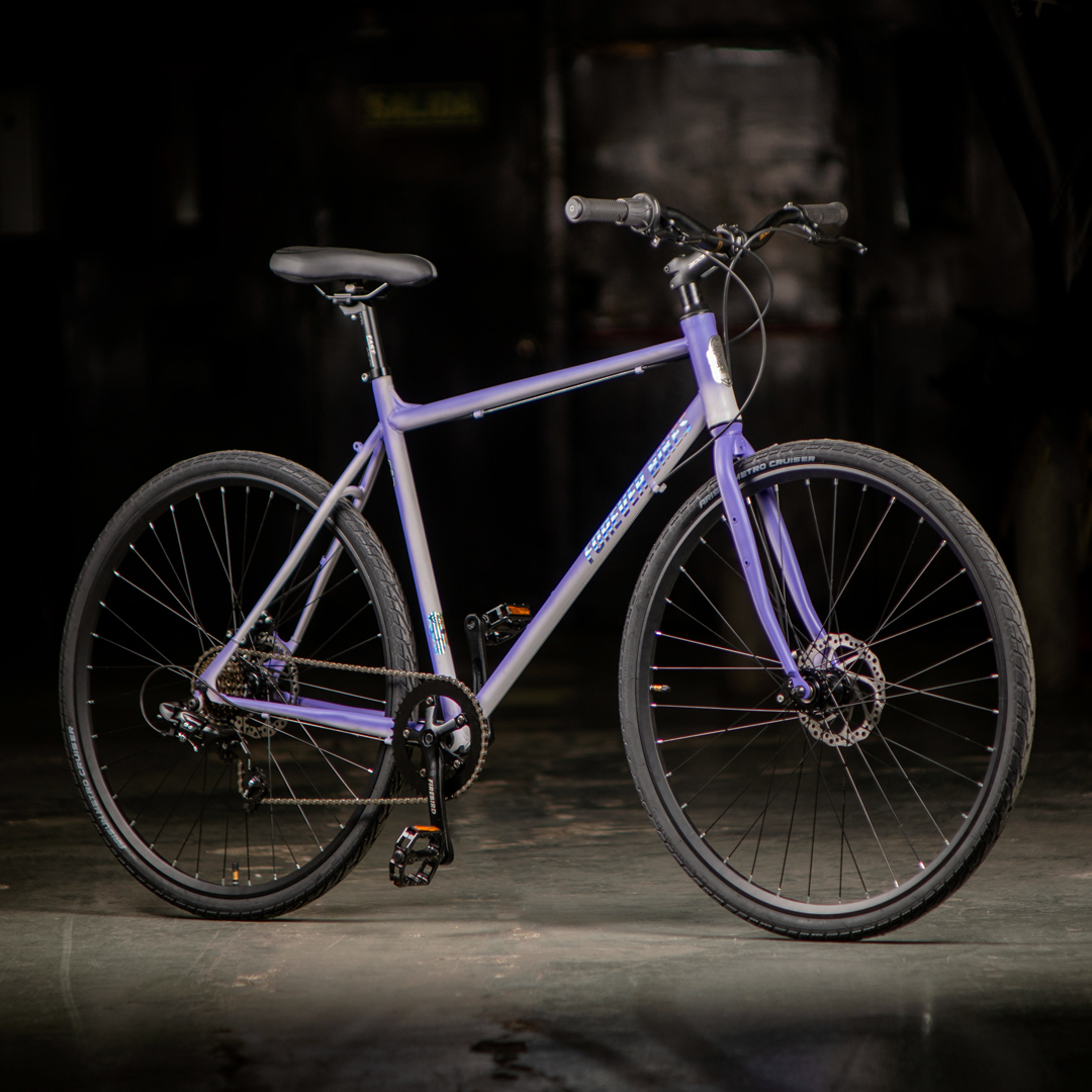 Traveller Lila Blanco 7 velocidades Shimano Forever Bikes